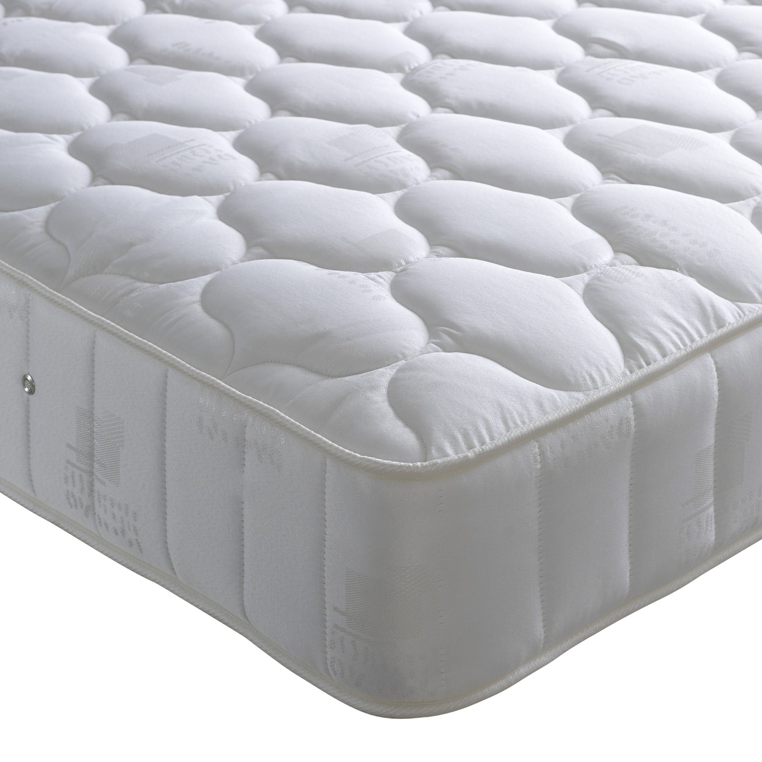 Photo of Super king orthopaedic firm open coil spring quilted mattress - queen ortho
