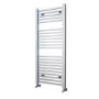 Chrome Bathroom Towel Radiator - 1200 x 500mm