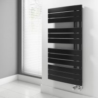 Anthracite Vertical Bathroom Towel Rail Radiator - 1080 x 550mm