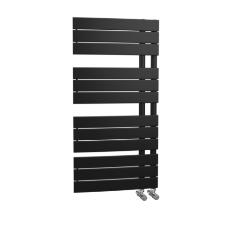 Anthracite Vertical Bathroom Towel Rail Radiator - 1080 x 550mm