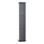 Vertical Tall Anthracite Radiator - 1800 x 324mm