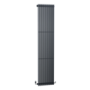 GRADE A1 - Vertical Anthracite Tall Radiator - 1800 x 399mm