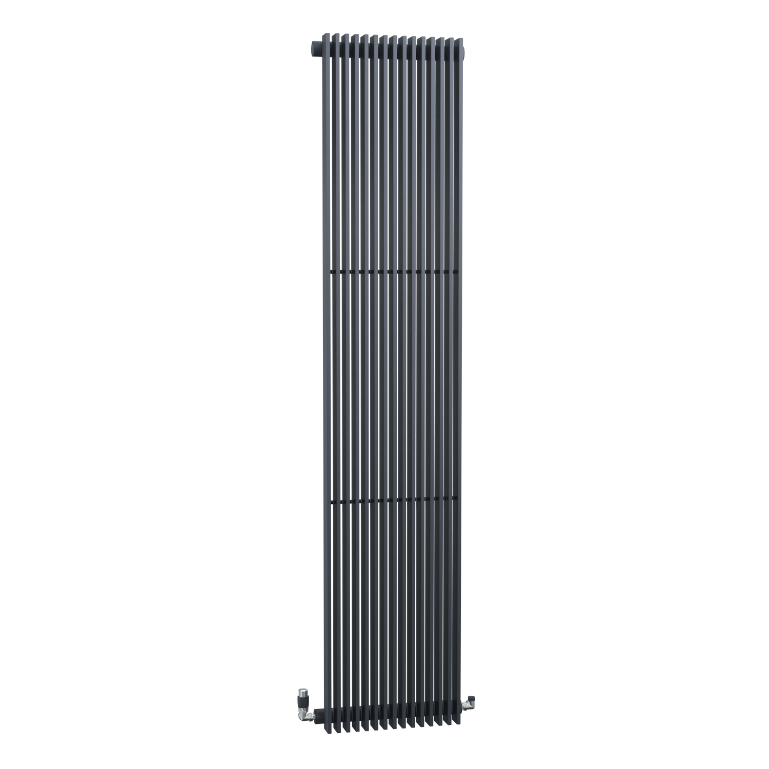 Vertical Anthracite Tall Radiator - 1800 x 399mm - Furniture123