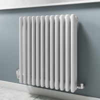 White Traditional Column Radiator - 600 x 554mm