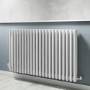 White Horizontal Traditional Column Radiator - 600 x 999mm