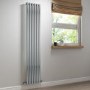 Vertical Chrome Tall Radiator - 1800 x 360mm