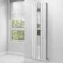 Vertical Steel Mirrored Radiator - 1800 x 499mm