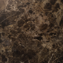 ONLY OPENED - Walnut and Marble-Effect 2 Drawer Bedside Table - Raffaele