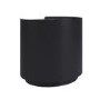 Raffaele Marble Effect Top 2 Drawer Bedside in Black 
