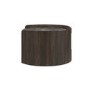Raffaele Marble Effect Top Floating bedside in Walnut