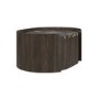 Raffaele Marble Effect Top Floating bedside in Walnut