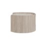 Raffaele Marble Effect Top Floating Bedside in Light Wood 