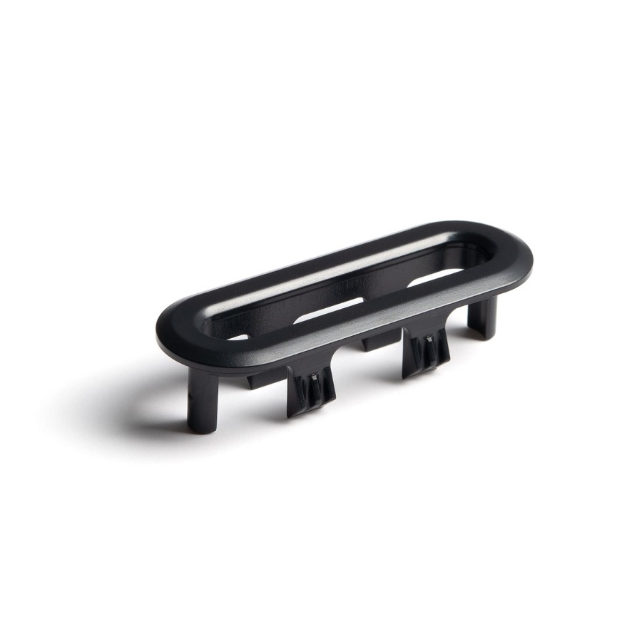 Matt Black Overflow Cover Suitable for Roxbi Arragon Sion Basins