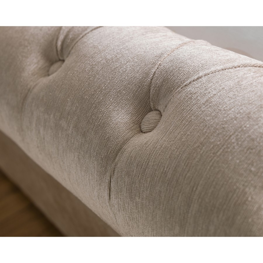 Julian Bowen Ravello Storage Bed in Mink Velvet - King Size