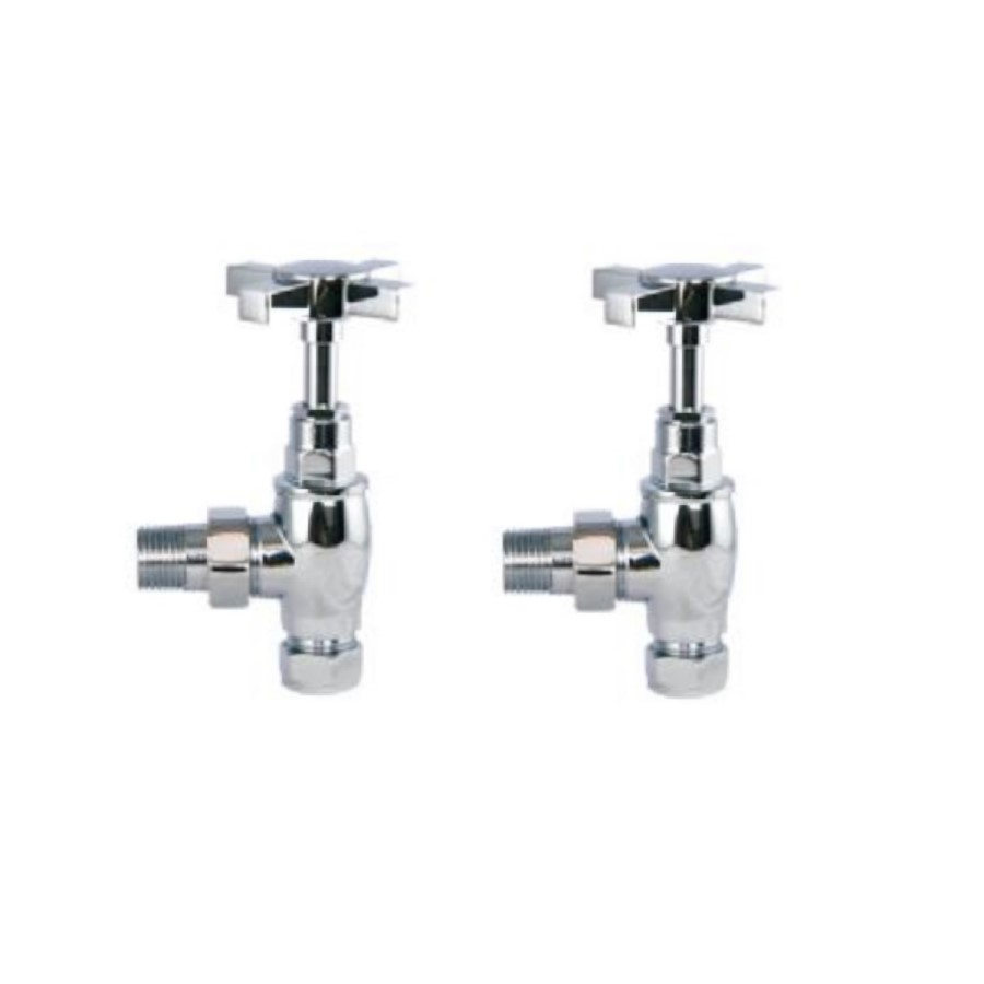 Traditional Victorian Cross Head Radiator Valves