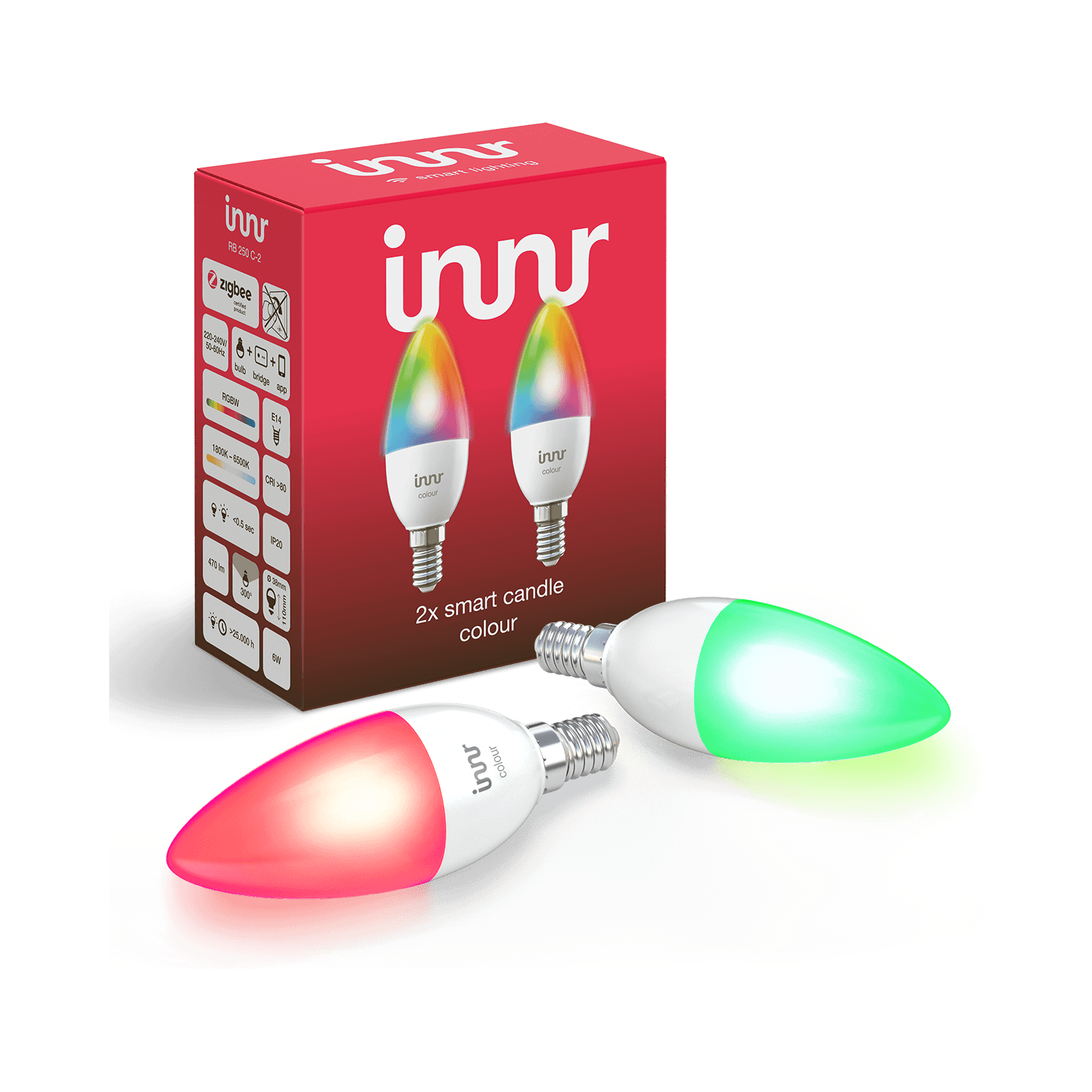 Philips Hue E14 LED Multicolour Candle Dimmable Smart Light bulb