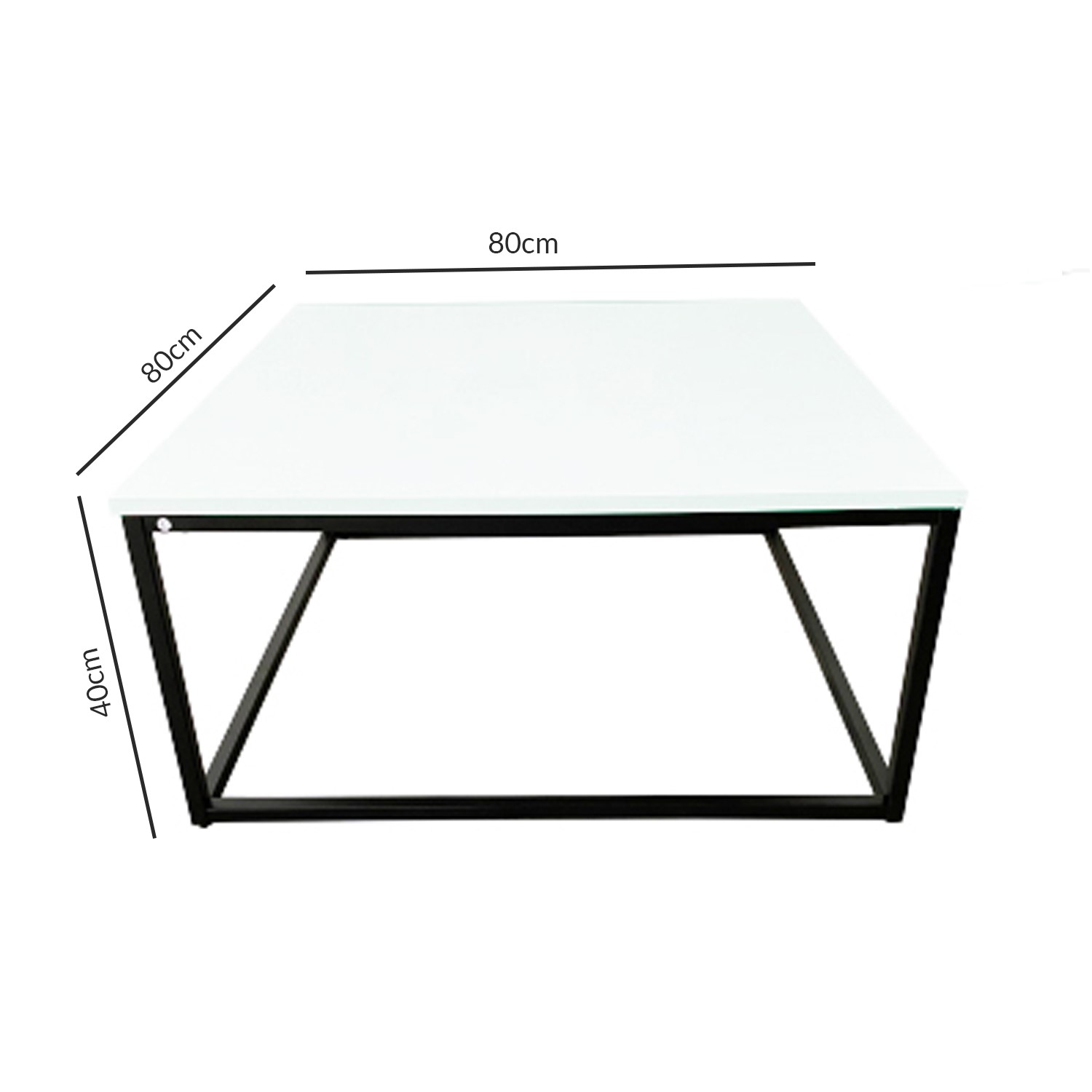 Square White Gloss Coffee Table With Black Metal Legs Rochelle Furniture123 Square White Gloss Coffee Table With Black Metal Legs Rochelle Furniture123