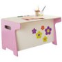 Millhouse Flower Toy Box & Desk in Pink