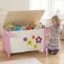 Millhouse Flower Toy Box & Desk in Pink