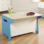 Millhouse Race Track Toy Box & Desk in Blue