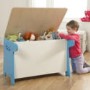Millhouse Race Track Toy Box & Desk in Blue