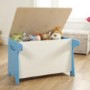 Millhouse Race Track Toy Box & Desk in Blue