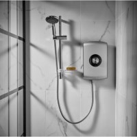 Triton Amore 8.5kW Brushed Steel Electric Shower