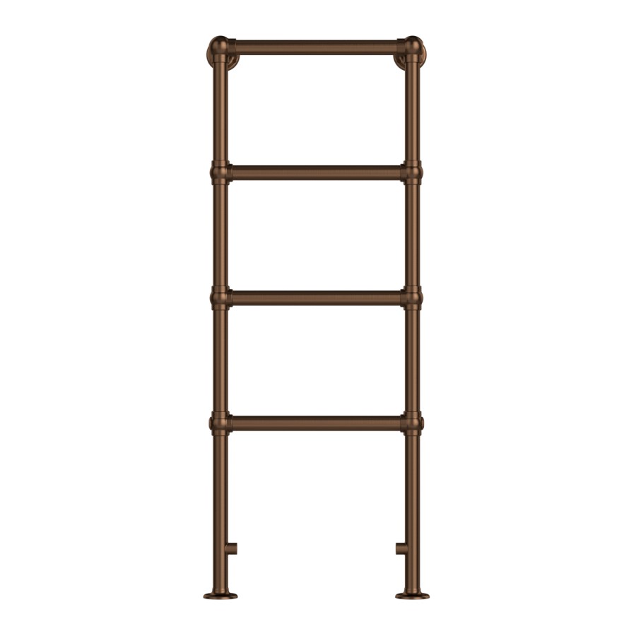 Bronze Vertical Traditional Towel Radiator 1200 x 479mm – Regent