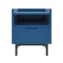 Kids Blue Bedside Table with Drawer - Rueben