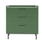 Kids Green Chest of 3 Drawers - Rueben