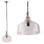 Scandi Style Glass Dome Pendant Light - Durham