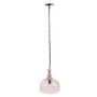 Scandi Style Glass Dome Pendant Light - Durham