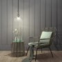 GRADE A1 - Scandi Style Glass Dome Pendant Light - Durham
