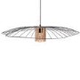 GRADE A1 - Black Wire 88cm Pendant Ceiling Light