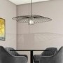 GRADE A1 - Black Wire 88cm Pendant Ceiling Light