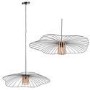 GRADE A1 - Black Wire 88cm Pendant Ceiling Light