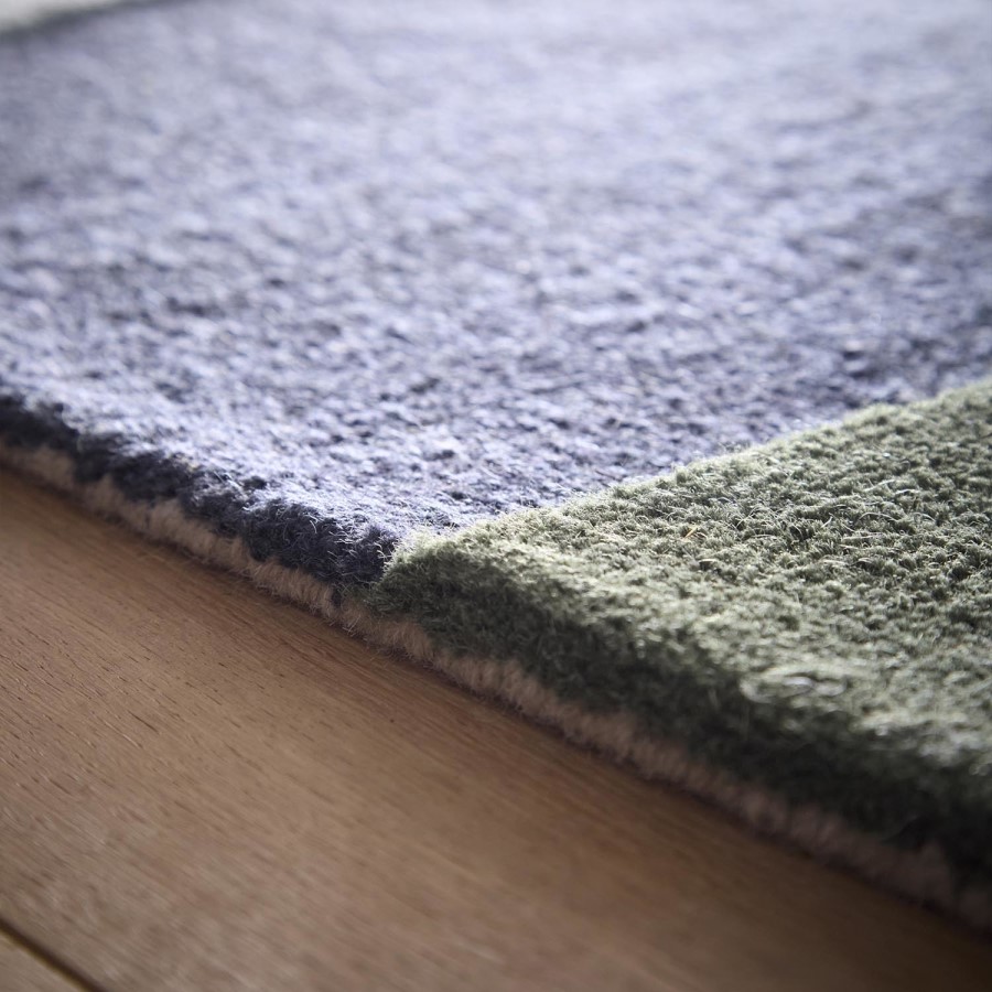 Geometric Blue Rug - 230 x 160 cm - Retro Deco - Origins