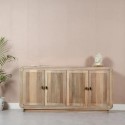 RG02 Mango Wood 4 Doors Large Sideboard - Hudson Carved