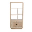 RG04 Mango Wood Bookcase - Hudson Carved