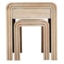Mango Wood Nest Of 2 Tables With Drawer - Hudson Carved