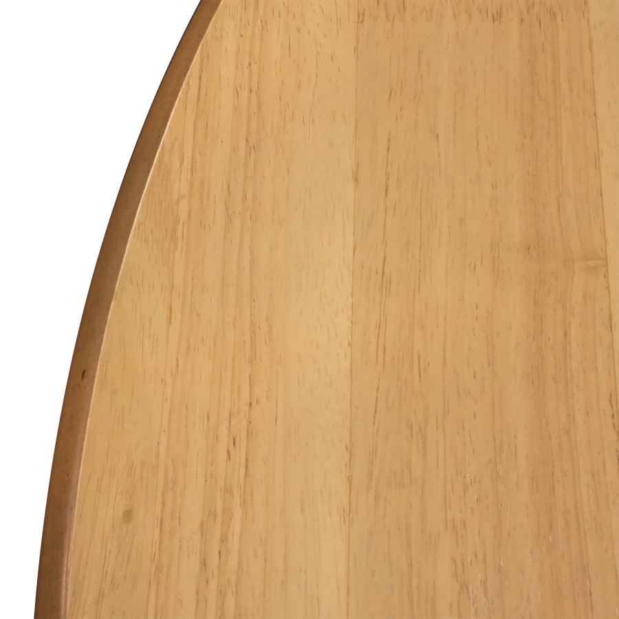 GRADE A2 - Rhode Island 4 Seater Rectangle Dining Table in White/Natural