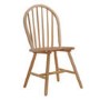 Rhode Island Pair of Windsor Chairs in Natural