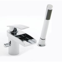 Hudson Reed Open Spout Shower Mixer Tap with Shower Kit