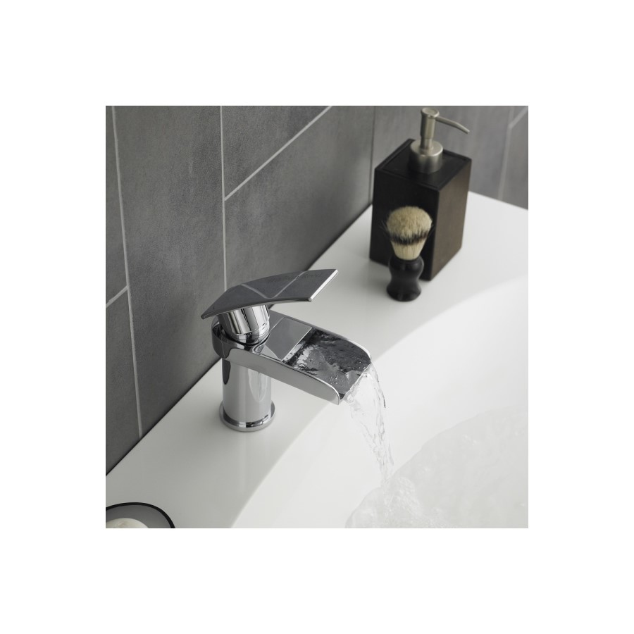 Hudson Reed Open Spout Basin Mixer Tap - Free Waste
