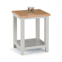 Julian Bowen Richmond Lamp Table in Grey 