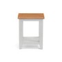 Julian Bowen Richmond Lamp Table in Grey 