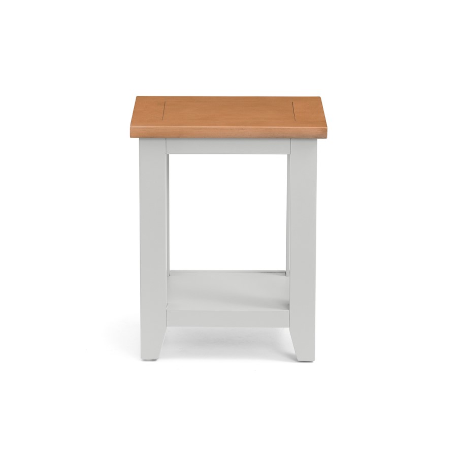 Julian Bowen Richmond Lamp Table in Grey 
