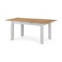 Julian Bowen Richmond Dining Set Table and 6 Richmond Chairs in Grey