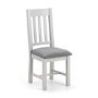 Julian Bowen Richmond Dining Set Table and 6 Richmond Chairs in Grey