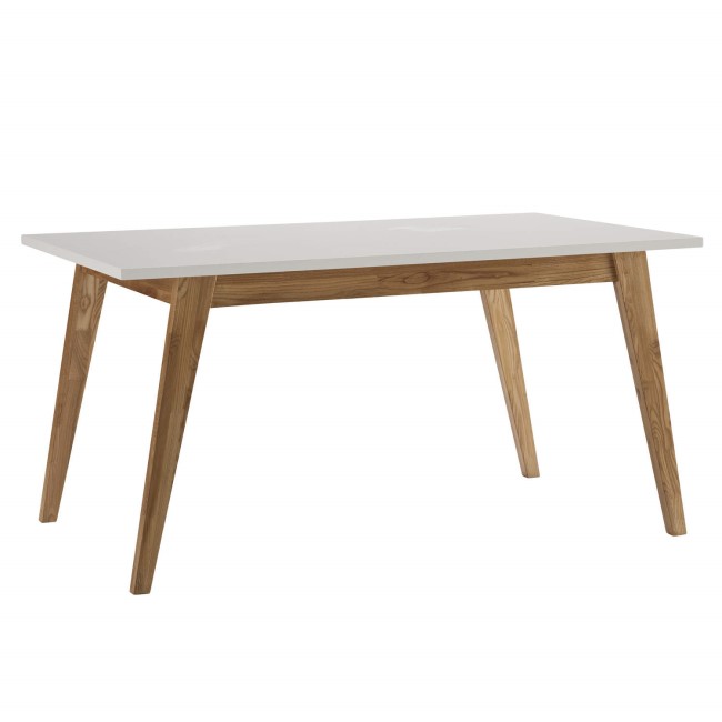 World Furniture Rimini White 1.5M Dining Table